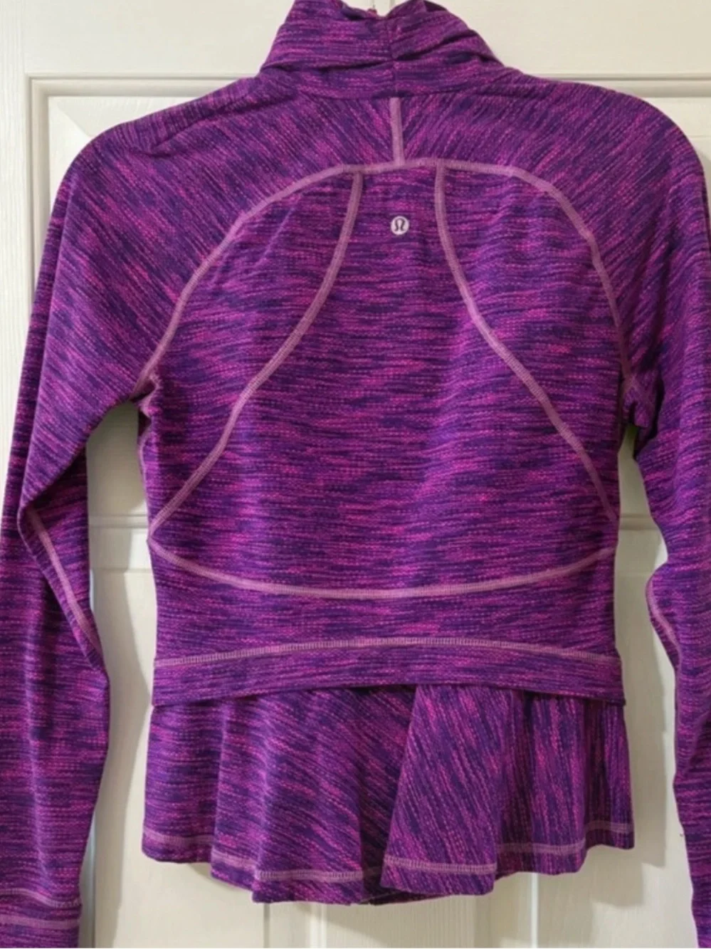 lululemon athletica Purple Space-Dye Full Zip Jacket